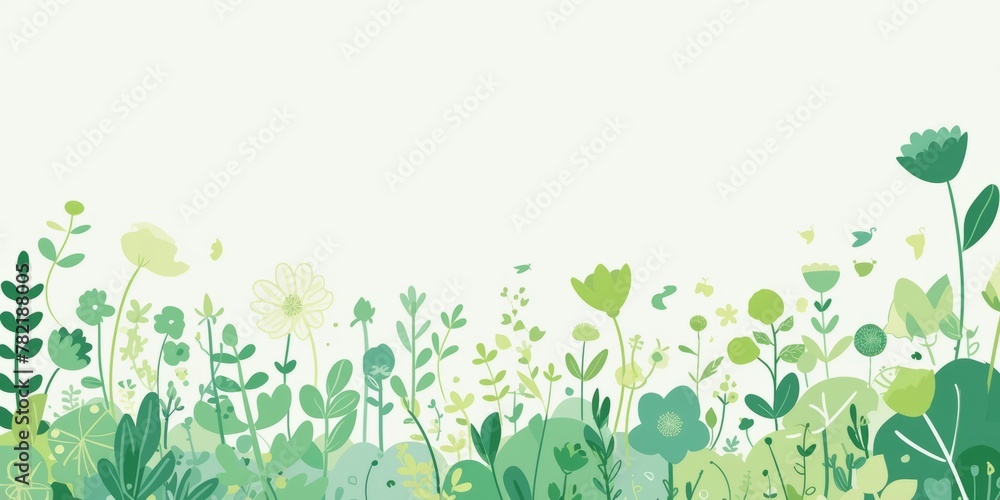 Background materials for plant flowers Background materials for plant flowers