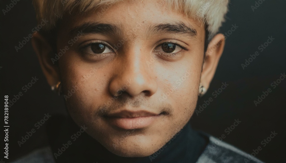Hyper detailed, hyper realistic close up portrait of a young boy, grey eyes, blonde hair Hyper detailed, hyper realistic close up portrait of a young boy, grey eyes, blonde hair
