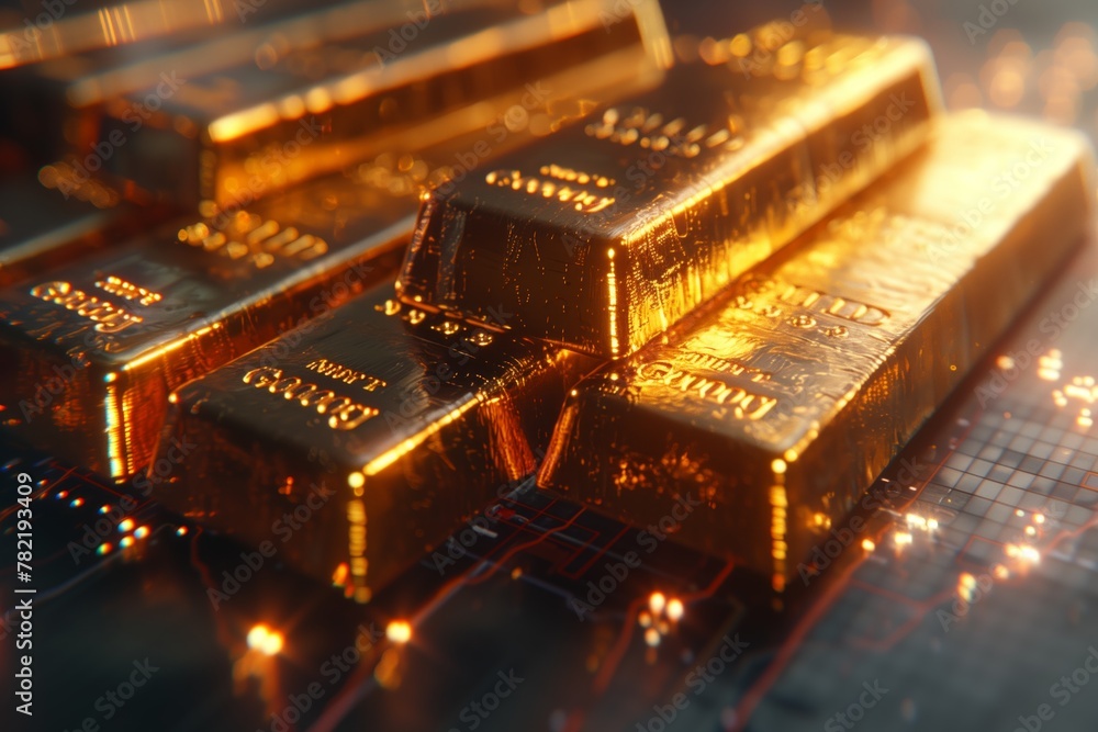 gold bullion trading quotes charts on background gold bullion trading quotes charts on background