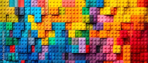 Lego background  lego wall with texture   multi-color wall  modern lego backdrop 