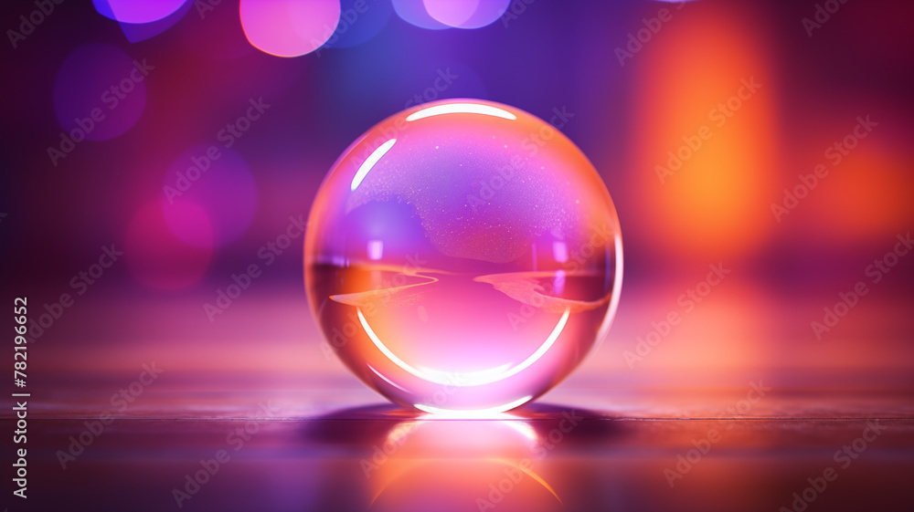 A beautiful crystal ball scene material
A beautiful crystal ball scene material