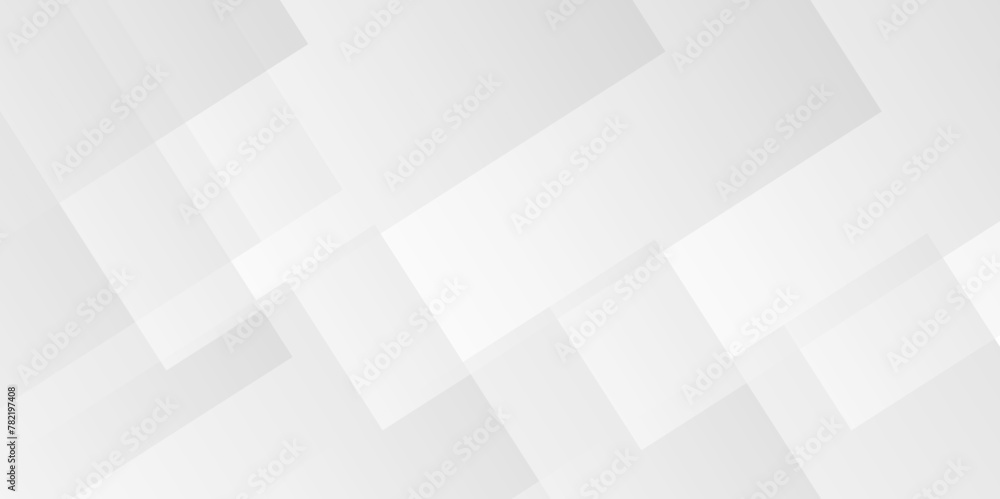 Obraz premium Vector abstract lines white square triangle wave technology minimal creative lined digital Shapes. abstract modern white and grey gradient color geometric line pattern background for website banner.