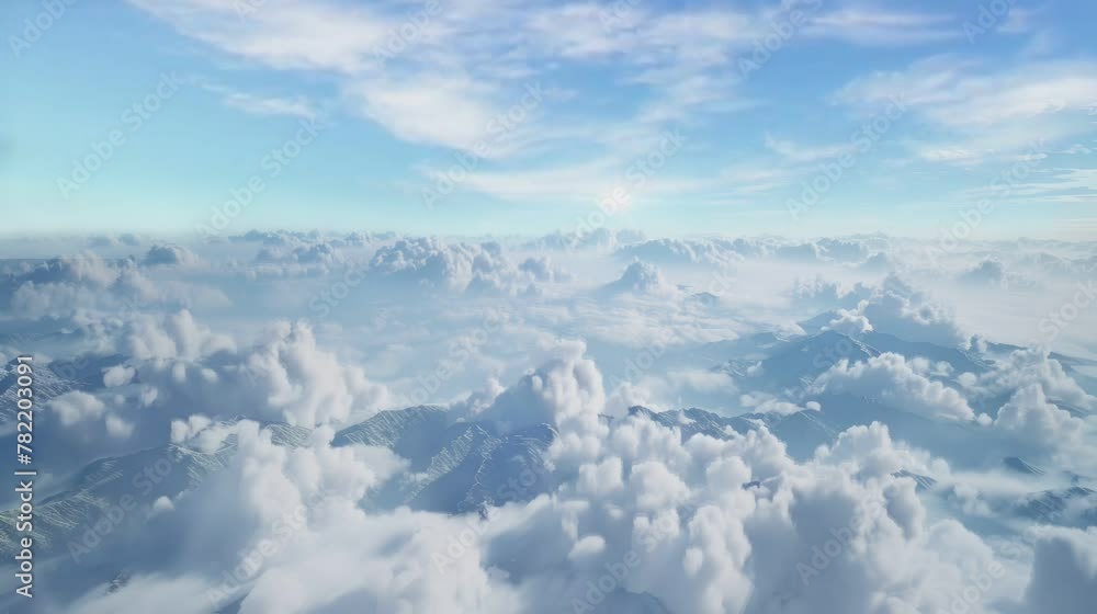 beautiful cloud view from above . seamless looping time-lapse virtual video Animation Background. beautiful cloud view from above . seamless looping time-lapse virtual video Animation Background.