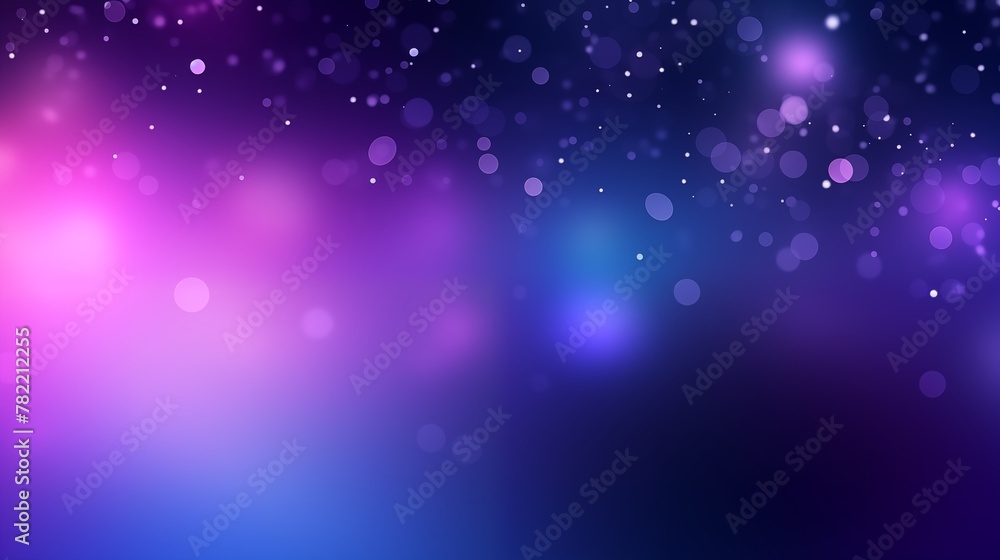 Vibrant Bokeh Effect Background with Purple and Pink Hues