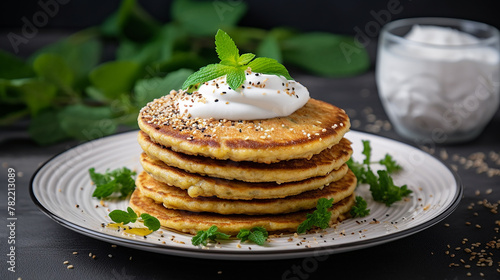 Easy Pancakes with Sour Cream Recipe