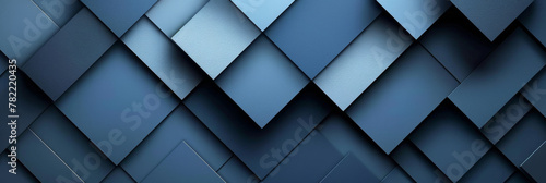 Modern Blue Geometric Patterns - Abstract Background Design