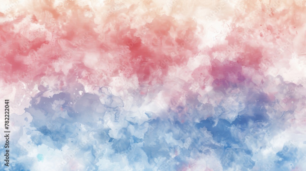 Colorful clouds in pastel tones abstract art - A breathtaking abstract sky with pastel tones mimicking fluffy clouds in a dreamy watercolor design, full of softness and tranquility