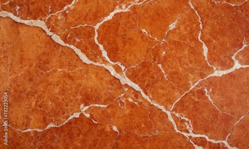 Orange marble texture background. Generative AI