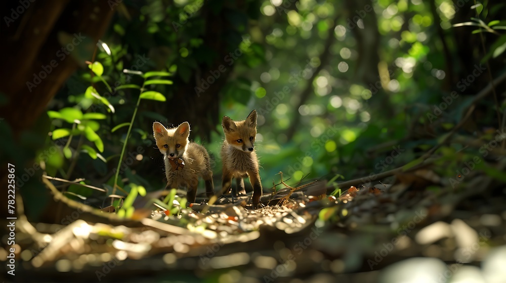 Whimsical Wanderer: A Frolicking Fox Amidst Nature's Canvas, Embarking on a Playful Journey Through the Golden Fields, Its Curiosity and Grace Captured in a Moment of Delightful Exploration. Whimsical Wanderer: A Frolicking Fox Amidst Nature's Canvas, Embarking on a Playful Journey Through the Golden Fields, Its Curiosity and Grace Captured in a Moment of Delightful Exploration.