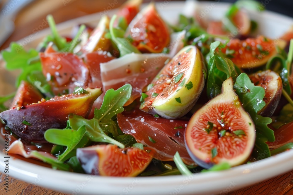 Fig and ham salad Fig and ham salad