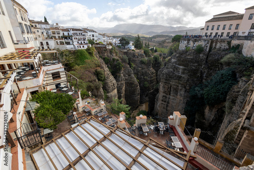 Famous bridge from Ronda village