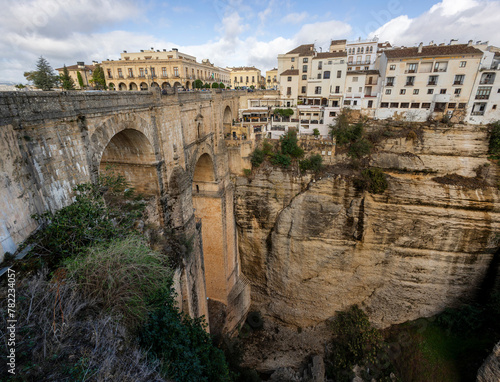 Famous bridge from Ronda village