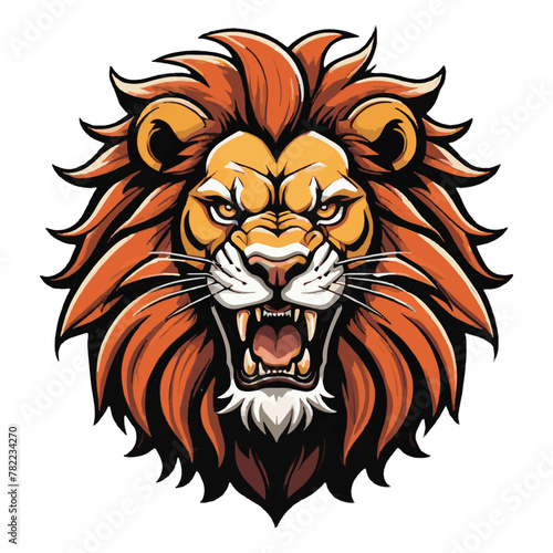 clipart vector isolation beast lion 