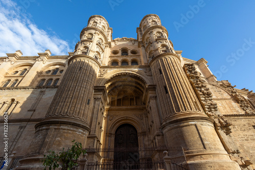 Architecture details of Malaga Cathedral © Mauro Rodrigues