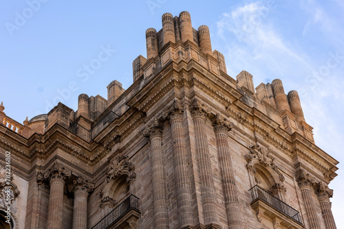 Architecture details of Malaga Cathedral © Mauro Rodrigues