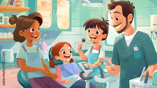 Friendly Dental Clinic Providing Fun and Comfortable Pediatric Dental Care Experience for Children