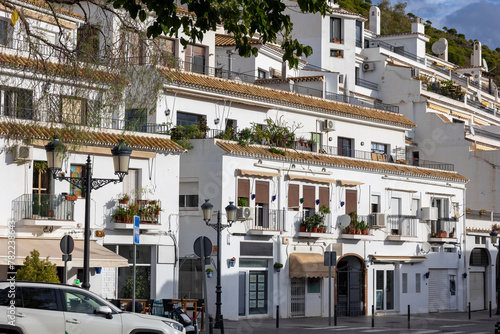 Beautiful and charming white village of Mijas