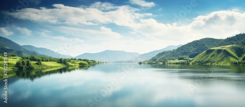 Mountain Lake Scenery © HN Works