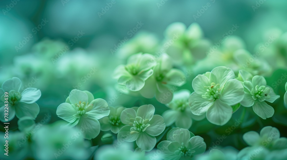 spring nature background. white flowers close up on abstract light backdrop. spring season concept, symbol of 8 March, women's day, copy space, generative ai spring nature background. white flowers close up on abstract light backdrop. spring season concept, symbol of 8 March, women's day, copy space, generative ai