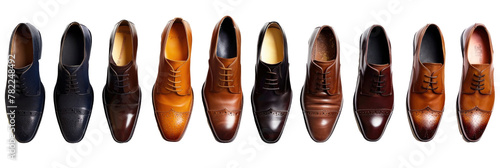 Shoes Isolated Row