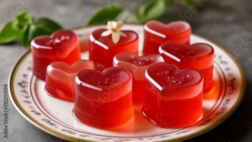  Heartshaped jello a sweet treat for any occasion