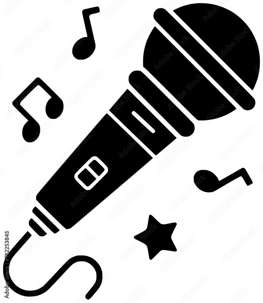 microphone illustration music silhouette sound logo song icon black media audio voice karaoke sing radio podcast studio outline speech shape technology performance stage for vector graphic background microphone illustration music silhouette sound logo song icon black media audio voice karaoke sing radio podcast studio outline speech shape technology performance stage for vector graphic background