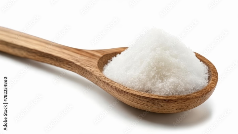 Pure and simple A scoop of pristine white sugar Pure and simple A scoop of pristine white sugar
