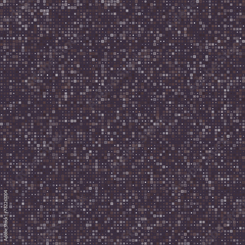 Pattern design featuring stacked rounded square frames in multiple colors, including purple, gray, dark lavender, and muted purple. Admirable vector illustration.