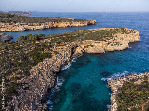 Cala Pilota, Manacor, Mallorca, Balearic Islands, Spain