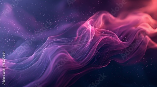 Pink and purple smoke