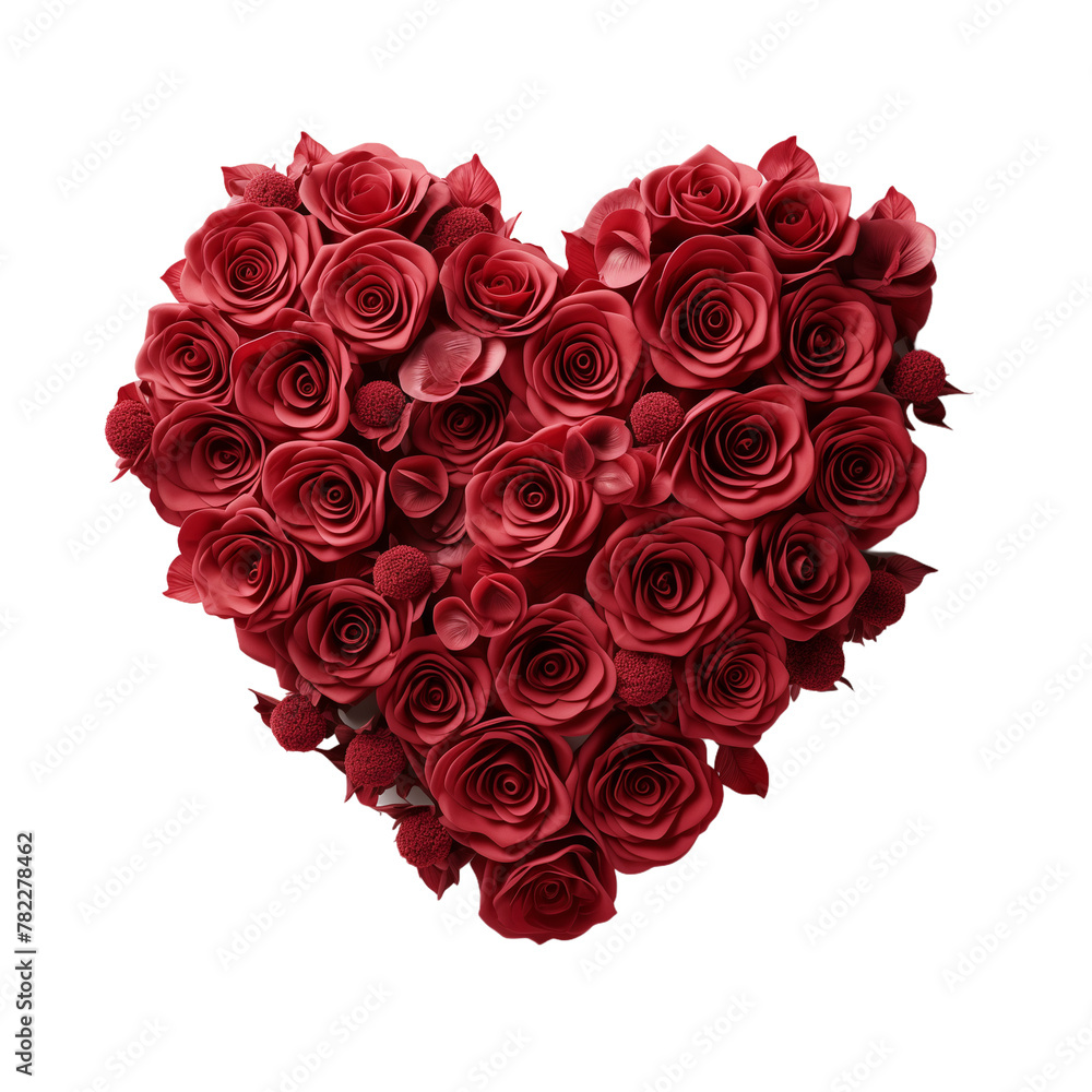 rose flower petals in heart love shape on transaparent png file rose flower petals in heart love shape on transaparent png file