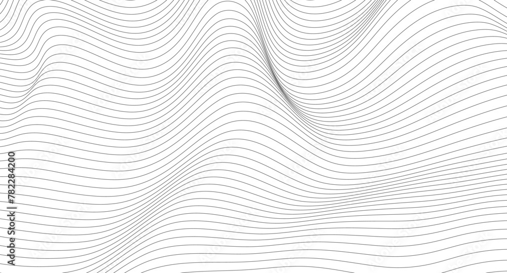 Illustration of the pattern of black lines on white background Illustration of the pattern of black lines on white background