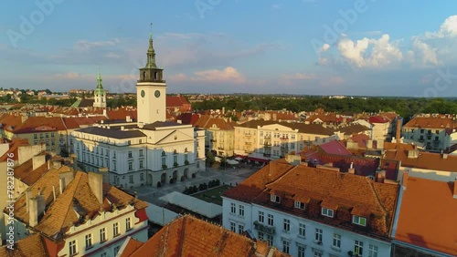 Wallpaper Mural Old Town Market Kalisz Ratusz Stare Miasto Rynek Aerial View Poland Torontodigital.ca