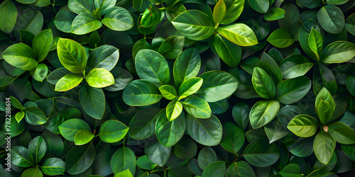 Texture Background Deep Green Foliage Plant Leaves With Floral Motifs Top View Of Natural Green Leaves Texture Background