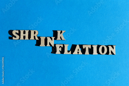 Shrinkflation, combined words, shrink and inflation