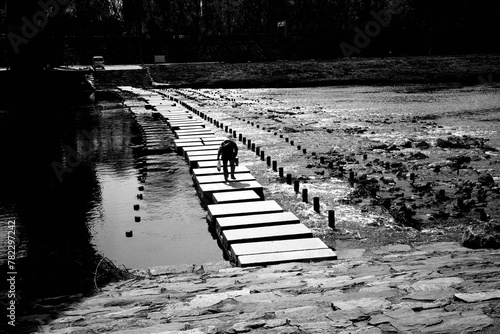 crossing water