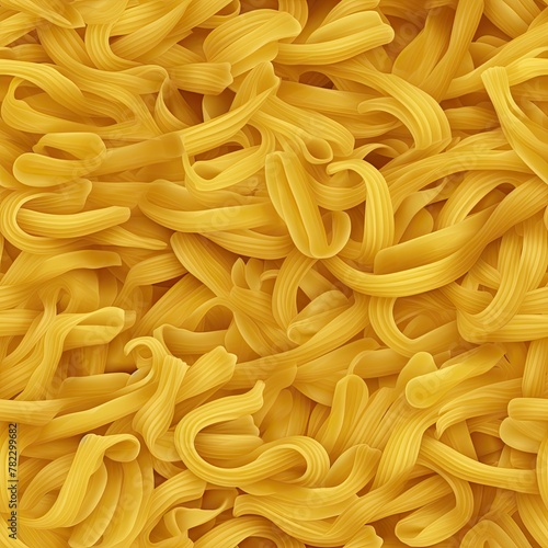 Raw Pasta Texture Background, Seamless Pattern, Homemade Dry Macaroni Pattern, Italian Raw Noodles