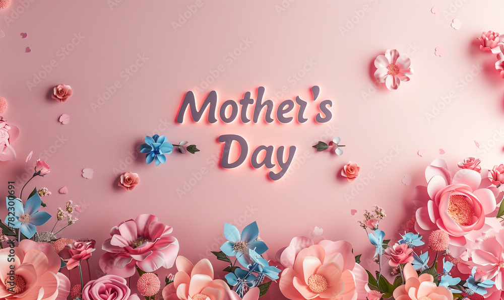 Mother's day for poster banner
