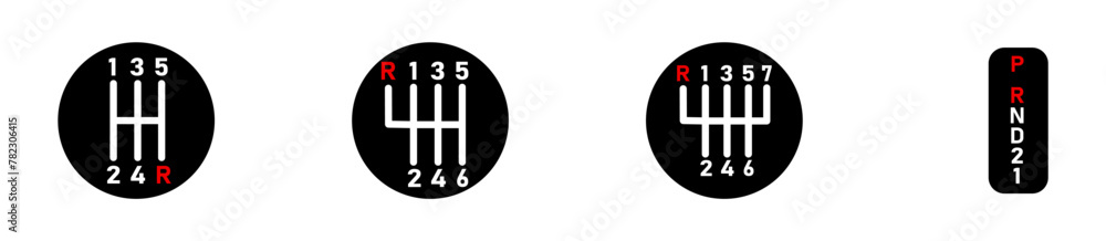 Gearbox vector icon. Automotive symbol. Car gearbox. Transmission car icon. vector eps10 Gearbox vector icon. Automotive symbol. Car gearbox. Transmission car icon. vector eps10