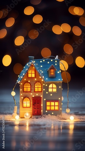 Lighted Fairy Tale Houses © Rianah