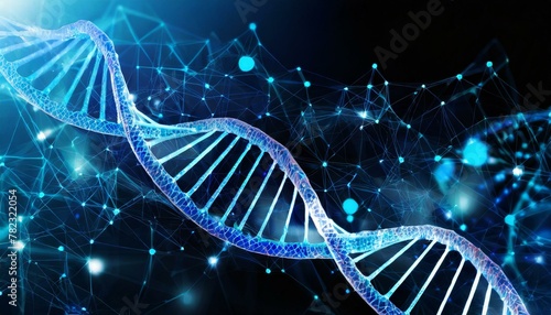 Wallpaper science helix cell genetic medical biotechnology biology bio. Technology gene DNA abstract molecule medicine blue background research digital futuristic human concept health photo