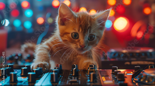 The Wildest Night Club Scene with DJ Cat and His 3D Music