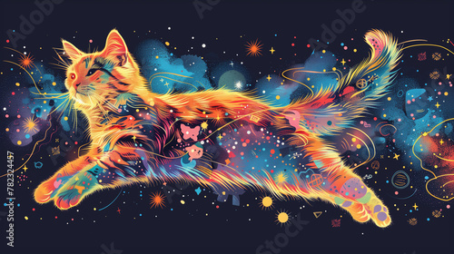 Space Cat © boyan