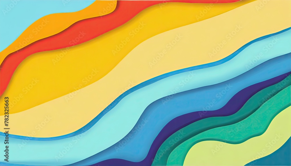 abstract colorful background with waves abstract colorful background with waves