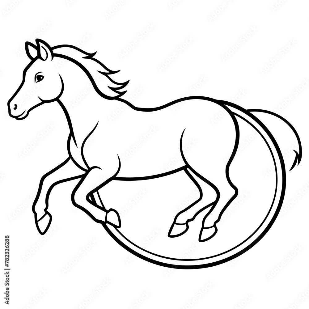 horse illustration