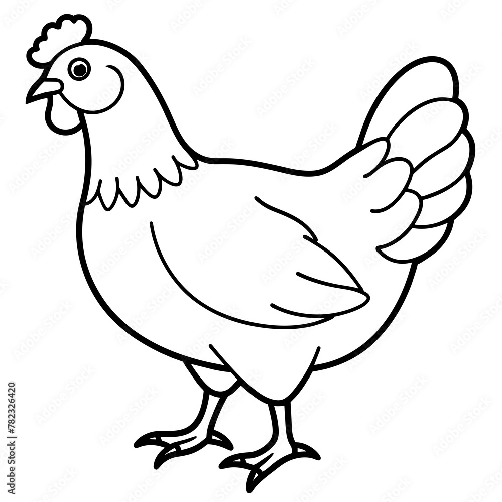 illustration of a chicken