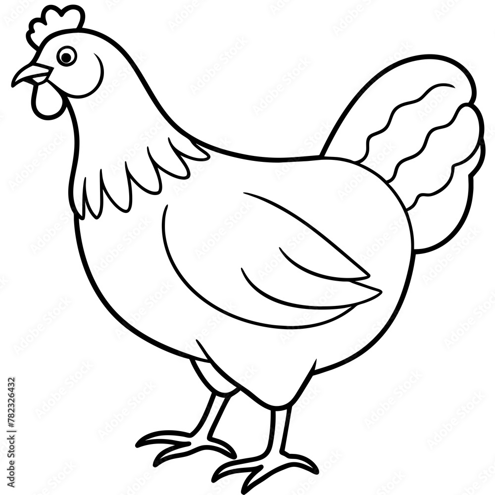 hen background vector illusstration hen background vector illusstration