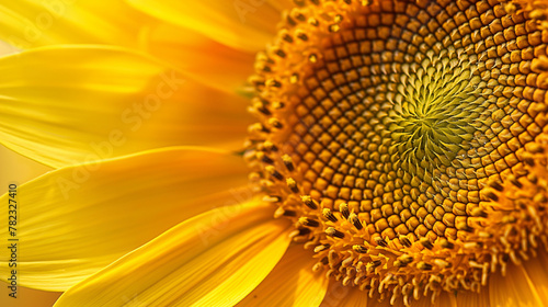 Zbliżenie na kwiat słonecznika