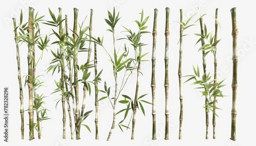 isolated bamboo