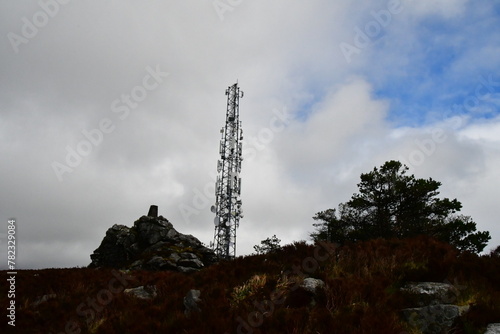 Antena in the Blackstairs mountains range